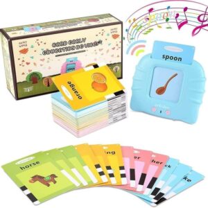 Talking Flash Cards for Kids – Interactive Learning Toy with 112 Cards